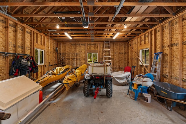 51605 Lake Mary Ronan Rd, Proctor, MT 59929 - garage with a garage door opener