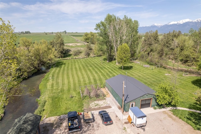 35966 Dublin Gulch Rd, Saint Ignatius, MT 59865 - aerial view of sparsely populated area featuring a mountainous background
