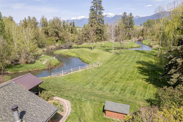 35966 Dublin Gulch Rd, Saint Ignatius, MT 59865 - view of home's community featuring a water and mountain view and a rural view