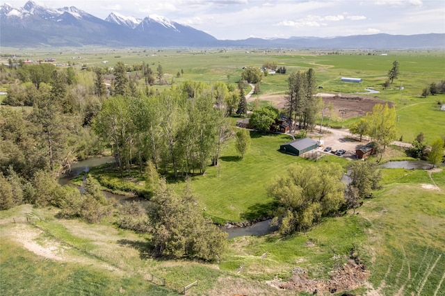 35966 Dublin Gulch Rd, Saint Ignatius, MT 59865 - overview of rural landscape featuring a mountain backdrop