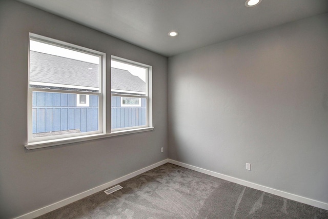 405 Trailview Way, Whitefish, MT 59937 - spare room featuring recessed lighting, baseboards, and carpet flooring