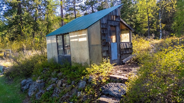 1487 Lion Mountain Dr, Whitefish, MT 59937 - view of outdoor structure with an outbuilding
