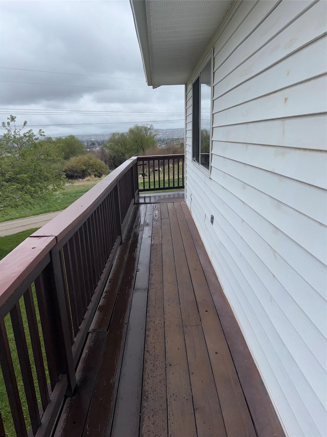 3946 E Ridge Rd, Butte, MT 59701 - view of wooden terrace