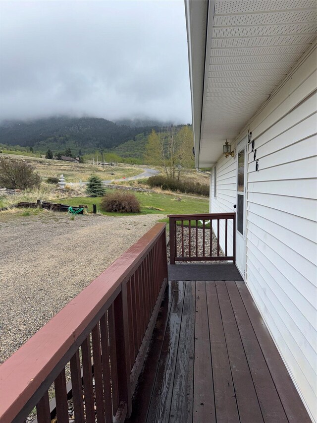 3946 E Ridge Rd, Butte, MT 59701 - view of wooden deck