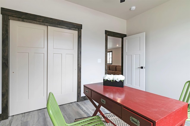 5576 Cattle Dr, Missoula, MT 59808 - office featuring light wood finished floors