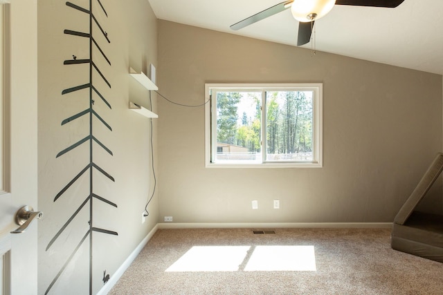 6400 Boondock Ln, Clinton, MT 59825 - unfurnished room with carpet and ceiling fan