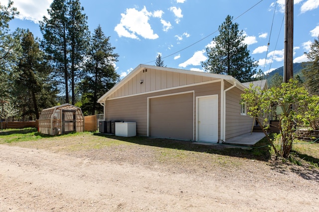 6400 Boondock Ln, Clinton, MT 59825 - view of detached garage