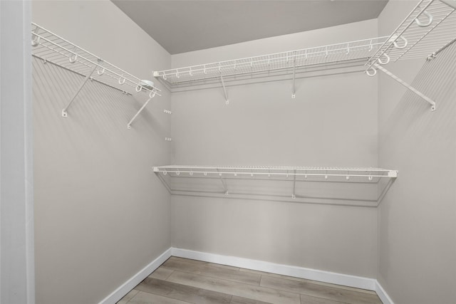 6002 St Moritz Dr Unit A, Whitefish, MT 59937 - walk in closet featuring wood finished floors