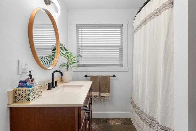 1533 S 10th St W, Missoula, MT 59801 - bathroom featuring vanity and a shower with shower curtain