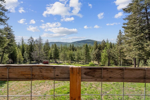 200 Lakeview Ter, Marion, MT 59925 - mountain view with a forest