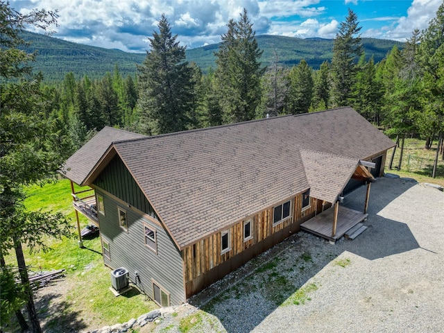 200 Lakeview Ter, Marion, MT 59925 - aerial view of property and surrounding area with a forest