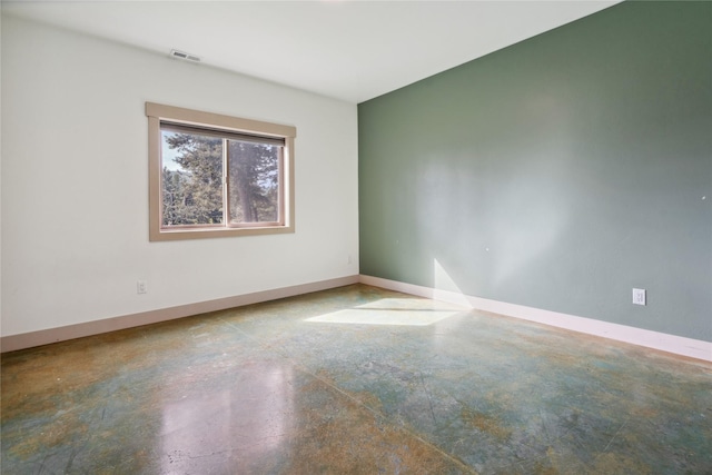 200 Lakeview Ter, Marion, MT 59925 - empty room featuring concrete flooring and baseboards