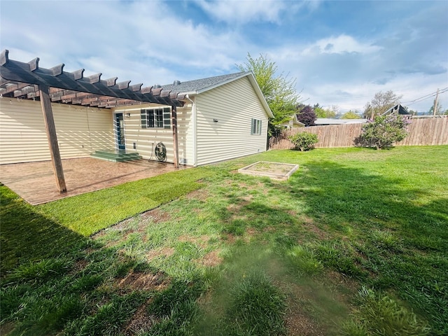 4 Weber Ave, Polson, MT 59860 - view of yard with a pergola and a patio