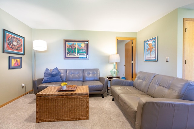 2504 Blackthorn Dr, Missoula, MT 59803 - living room with light carpet and baseboards