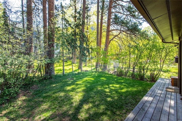 2406 Raymond Ave, Missoula, MT 59802 - view of yard featuring a deck