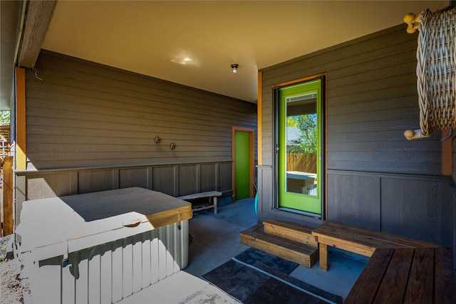 2406 Raymond Ave, Missoula, MT 59802 - property entrance with a jacuzzi and a patio area