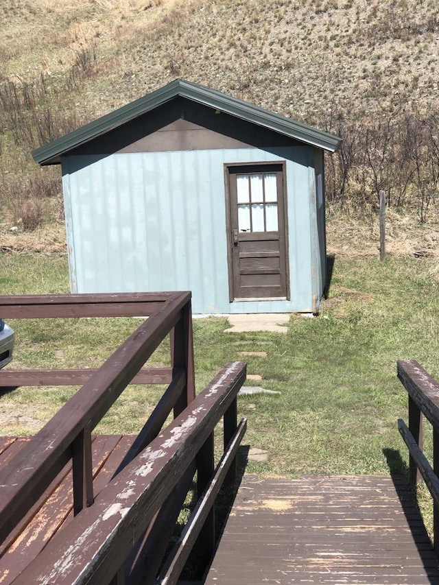 470 Duck Lake Rd, Browning, MT 59417 - view of outbuilding