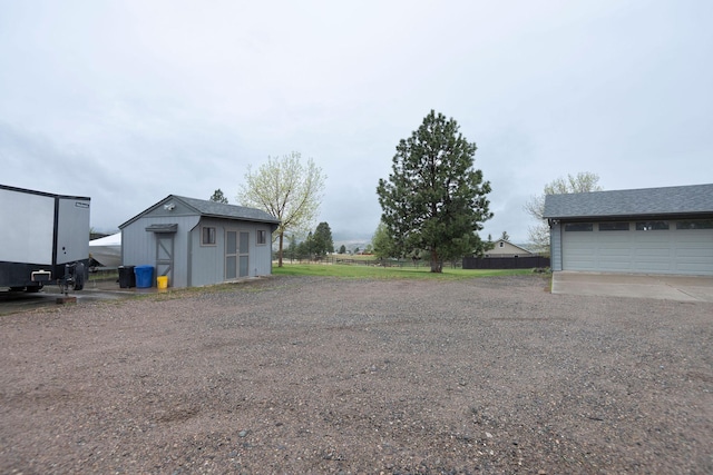 15 Lone Mountain Rd, Clancy, MT 59634 - view of yard with an outbuilding and a storage shed