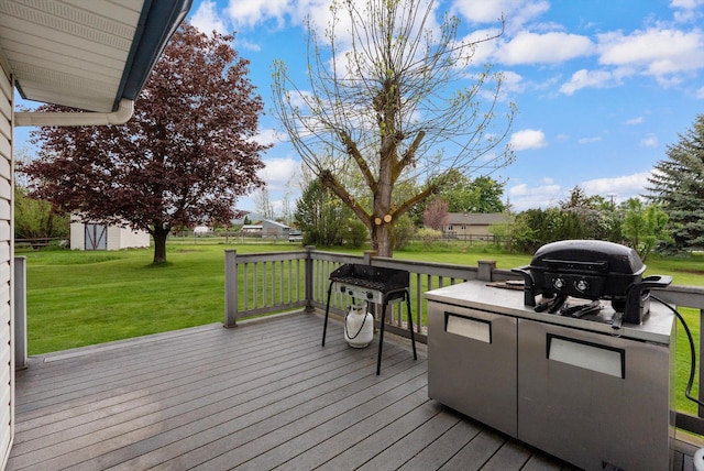 525 Tower St, Missoula, MT 59804 - wooden terrace with a lawn