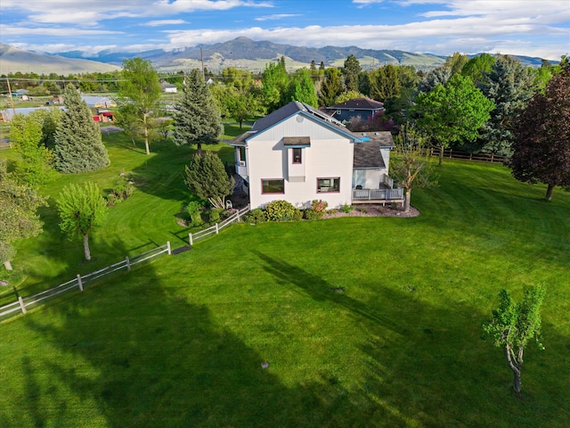 525 Tower St, Missoula, MT 59804 - view from above of property featuring a mountainous background