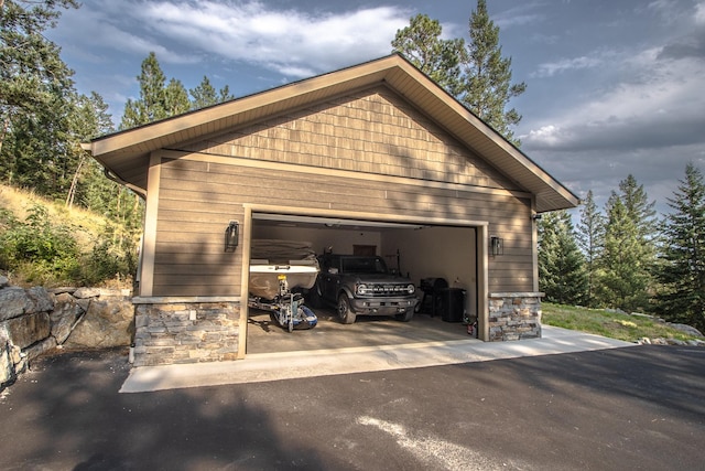 21208 Osprey Loop, Rollins, MT 59931 - view of detached garage