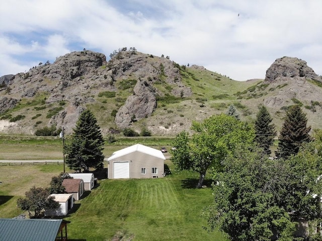 71 Seibold Ln, Cascade, MT 59421 - mountain view featuring rural landscape