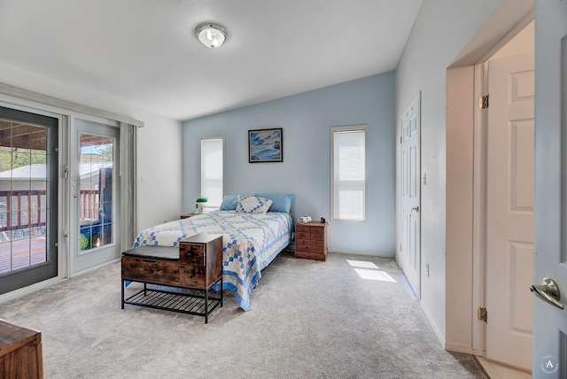 73 Seibold Ln, Cascade, MT 59421 - carpeted bedroom featuring access to outside and baseboards