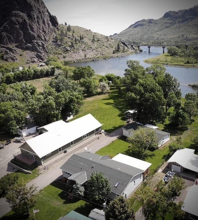 73 Seibold Ln, Cascade, MT 59421 - aerial view of a water and mountain view