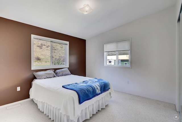 73 Seibold Ln, Cascade, MT 59421 - bedroom with multiple windows, light carpet, and baseboards