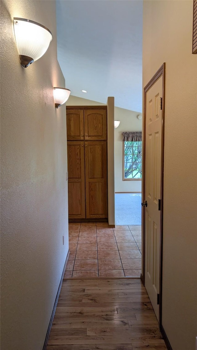 286 Edgewater Dr, Libby, MT 59923 - corridor featuring light wood-style flooring and recessed lighting