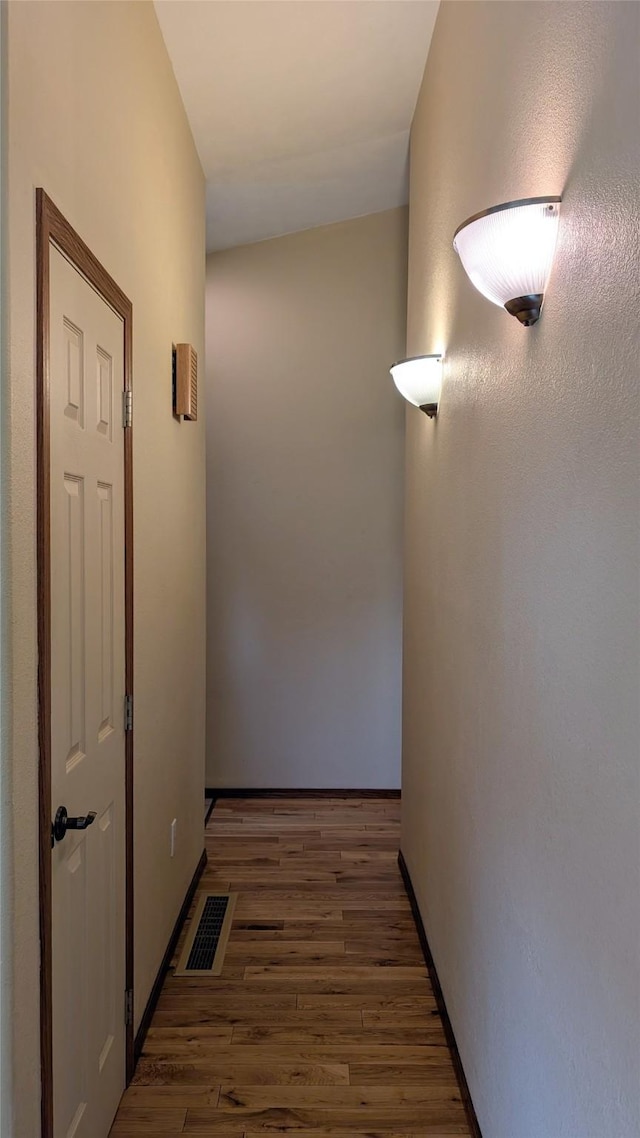 286 Edgewater Dr, Libby, MT 59923 - hallway with wood finished floors and baseboards
