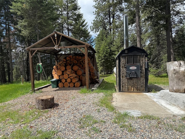 26 Castele Ln, Trout Creek, MT 59874 - view of yard with a gazebo