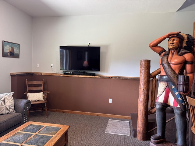 26 Castele Ln, Trout Creek, MT 59874 - living area featuring carpet flooring