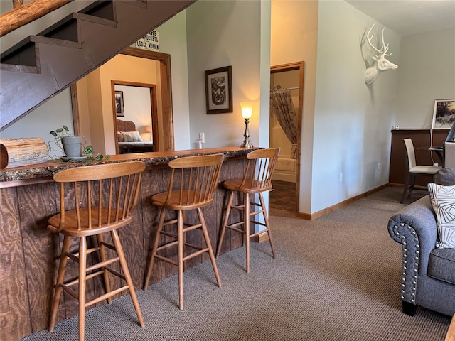 26 Castele Ln, Trout Creek, MT 59874 - indoor bar with carpet floors and baseboards