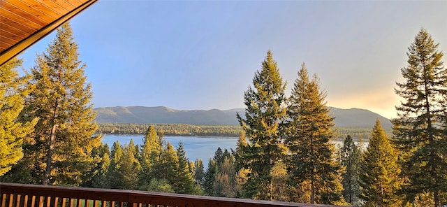 26 Castele Ln, Trout Creek, MT 59874 - water view with mountains
