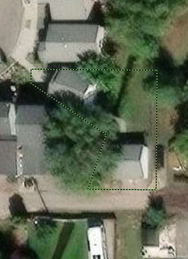 map / location featuring property parcel outlined