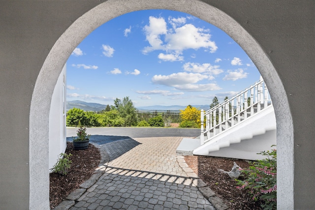 2965 Terrace Dr, Missoula, MT 59803 - view of patio / terrace featuring a mountain view