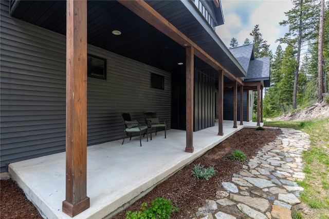 25 Hodge Rdg, Kila, MT 59920 - view of patio / terrace
