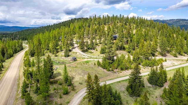 25 Hodge Rdg, Kila, MT 59920 - bird's eye view of a heavily wooded area and mountains