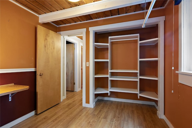 view of closet