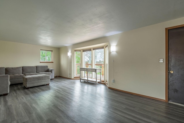 4 Rocky Mountain Dr, Whitehall, MT 59759 - living area featuring wood finished floors and baseboards