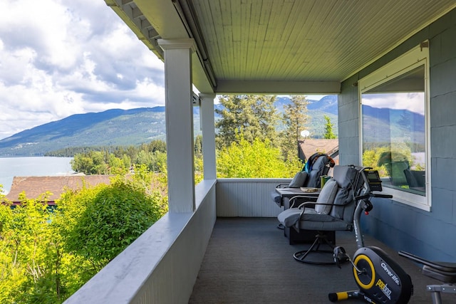211 Idaho Ave, Whitefish, MT 59937 - balcony featuring a mountain view
