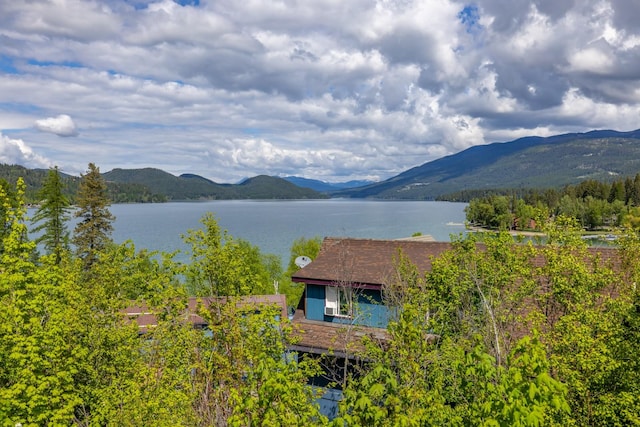 211 Idaho Ave, Whitefish, MT 59937 - water view featuring mountains