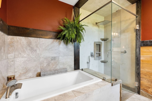 551 Fox Meadow Ln, Hamilton, MT 59840 - bathroom with a stall shower and a bath