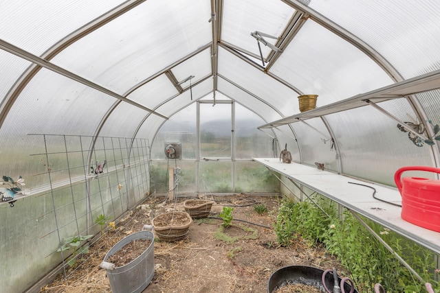 551 Fox Meadow Ln, Hamilton, MT 59840 - view of yard with a greenhouse and an outbuilding