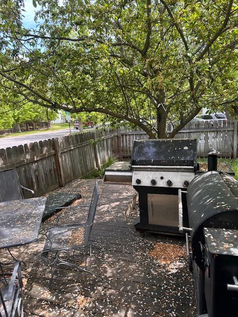339 E Beckwith Ave, Missoula, MT 59801 - view of patio featuring a fenced backyard