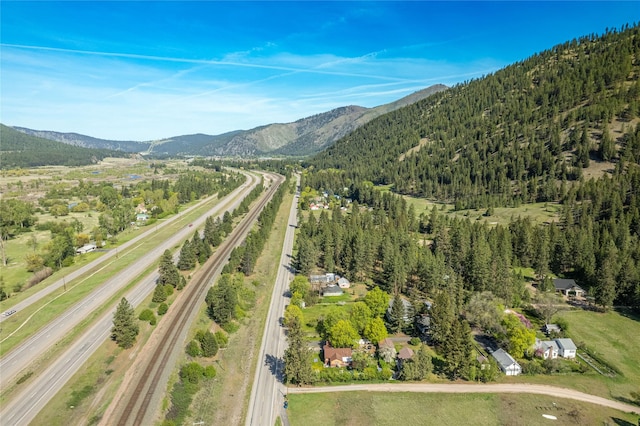 10225 Shady Ln, Bonner, MT 59823 - view of property location featuring a mountainous background and a main thoroughfare