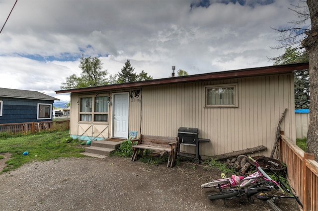 2112 W Central Ave, Missoula, MT 59801 - rear view of property with fence