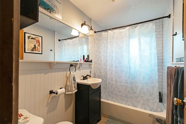 2112 W Central Ave, Missoula, MT 59801 - full bathroom featuring shower / tub combo and vanity