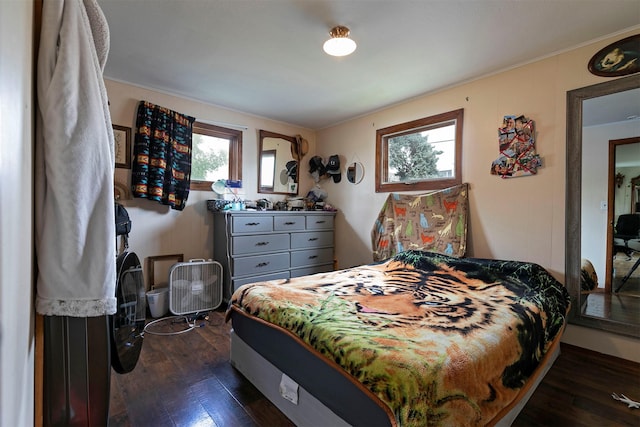 2112 W Central Ave, Missoula, MT 59801 - bedroom featuring dark wood-style floors
